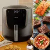 Fritéza s nízkym obsahom tuku Cecotec 03300 5,5 l 1550 W čierna