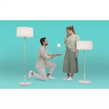 Stolová lampa Newgarden LOLA štíhle 30 2 W LED mosadz