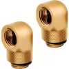 Fitting Corsair CX-9055010-WW mosadz zlatá 90° otočný adaptér