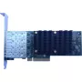 Sieťový adaptér Chelsio T540-LP-CR — 4-port 1/10GbE SFP+ Low-Profile, PCIe x8 Gen3, 32K spojení