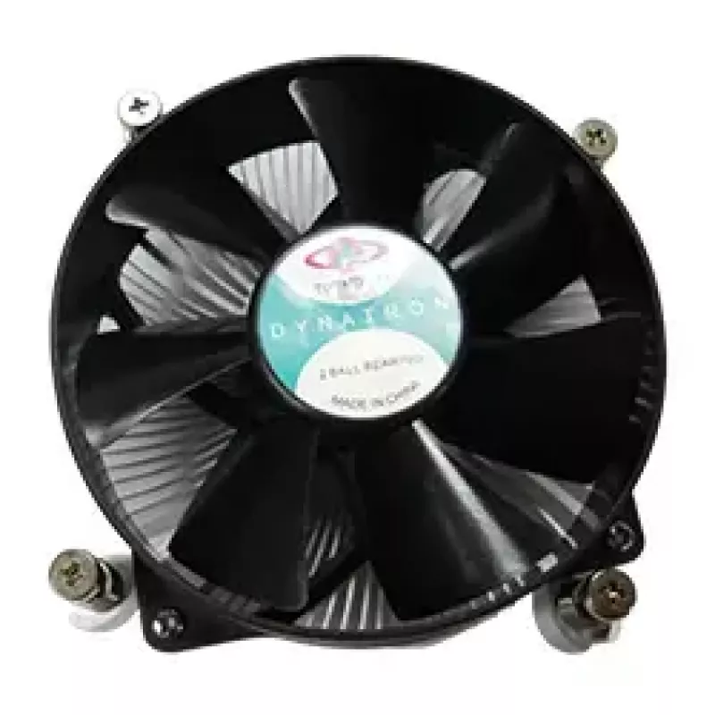 Procesorový chladič Dynatron A 2339, 92 mm hliník/čierna, 12 V, 1000–2500 ot/min