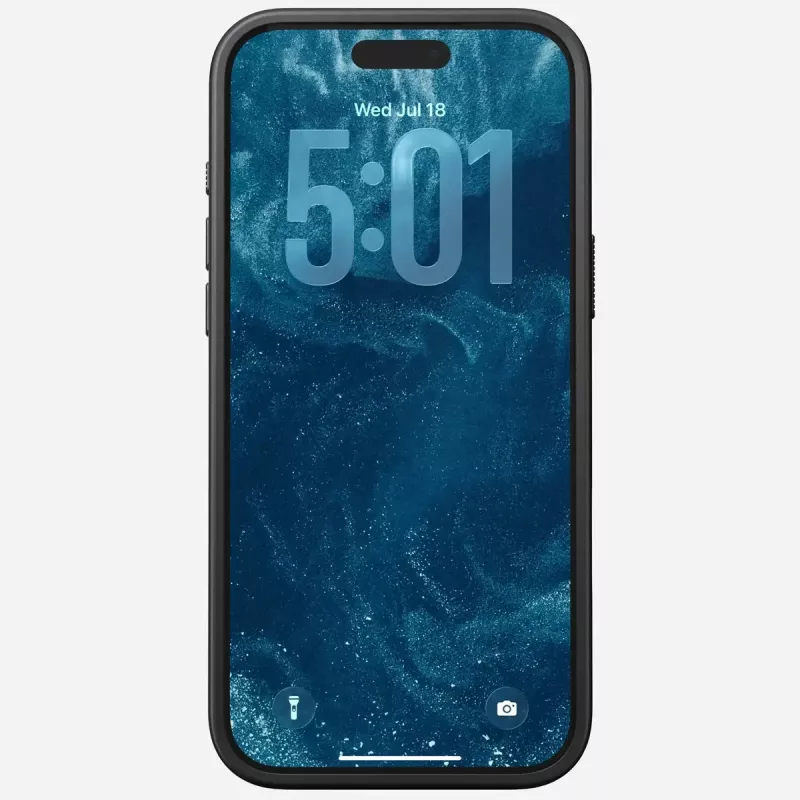 Puzdro na mobil Nomad Modern pre iPhone 17 Pro Max, do 17,5 cm (6,9 palca), čierne