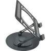 Stojan na notebook Vision VLM-TL sivý kov 32 cm výška 360° otočný