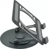 Stojan na notebook Vision VLM-TL sivý kov 32 cm výška 360° otočný