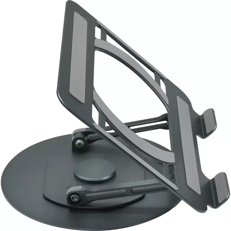 Stojan na notebook Vision VLM-TL sivý kov 32 cm výška 360° otočný