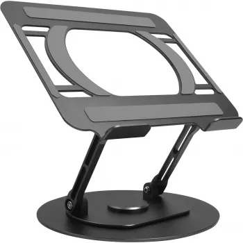Stojan na notebook Vision VLM-TL sivý kov 32 cm výška 360° otočný