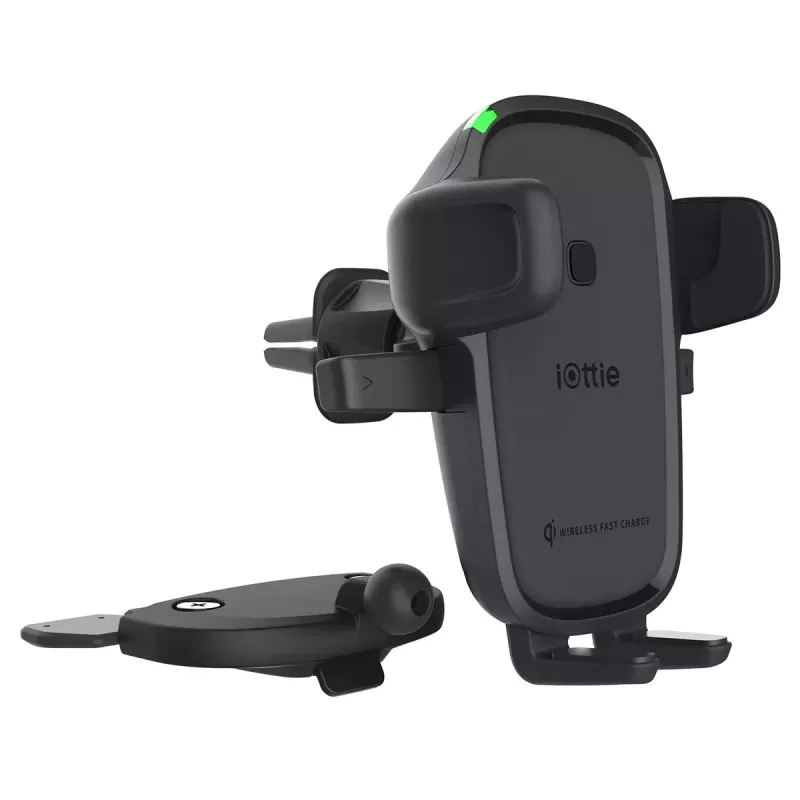 iOttie Easy One Touch 2 nabíjačka na smartfón čierna USB bezdrôtové rýchle nabíjanie