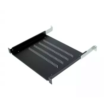 19 palcová polica Triton RAB-UP-250-A4 1U 250mm plast čierna