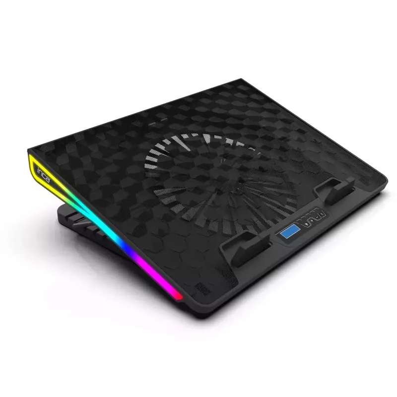 Stojan na notebook Inca INC-608GMS čierny 43,2 cm 17 palcov