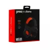 Headset Preo 125085402 drôtový herný čierny červený 20-20000 Hz