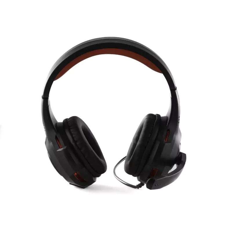 Headset Preo 125085402 drôtový herný čierny červený 20-20000 Hz