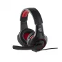 Headset Preo 125085402 drôtový herný čierny červený 20-20000 Hz