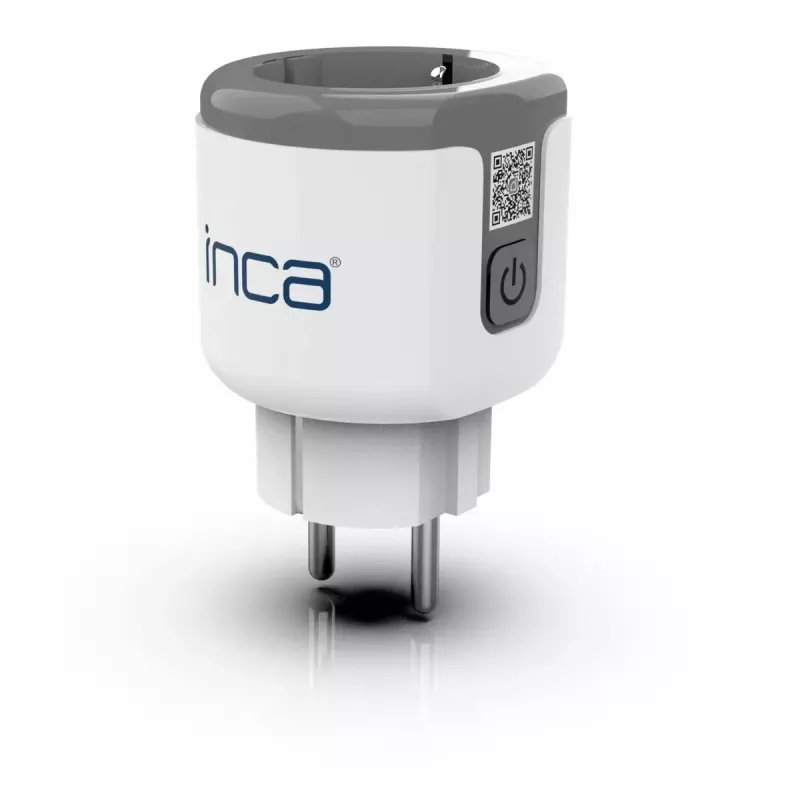 Inteligentná zásuvka Inca IWA-283 interiér/exteriér Wi-Fi 16A biela