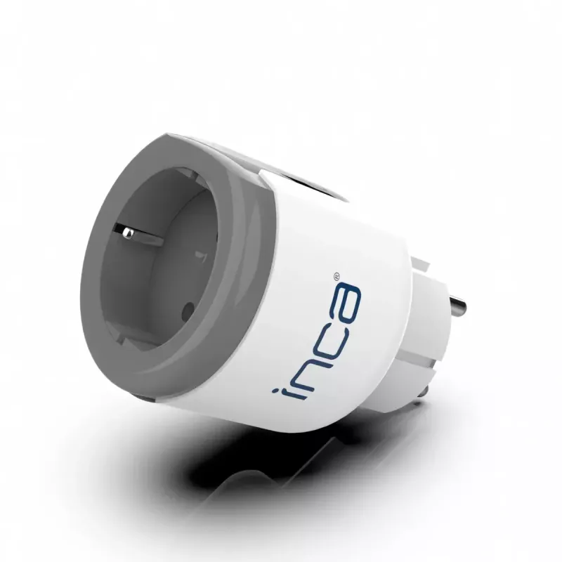 Inteligentná zásuvka Inca IWA-283 interiér/exteriér Wi-Fi 16A biela