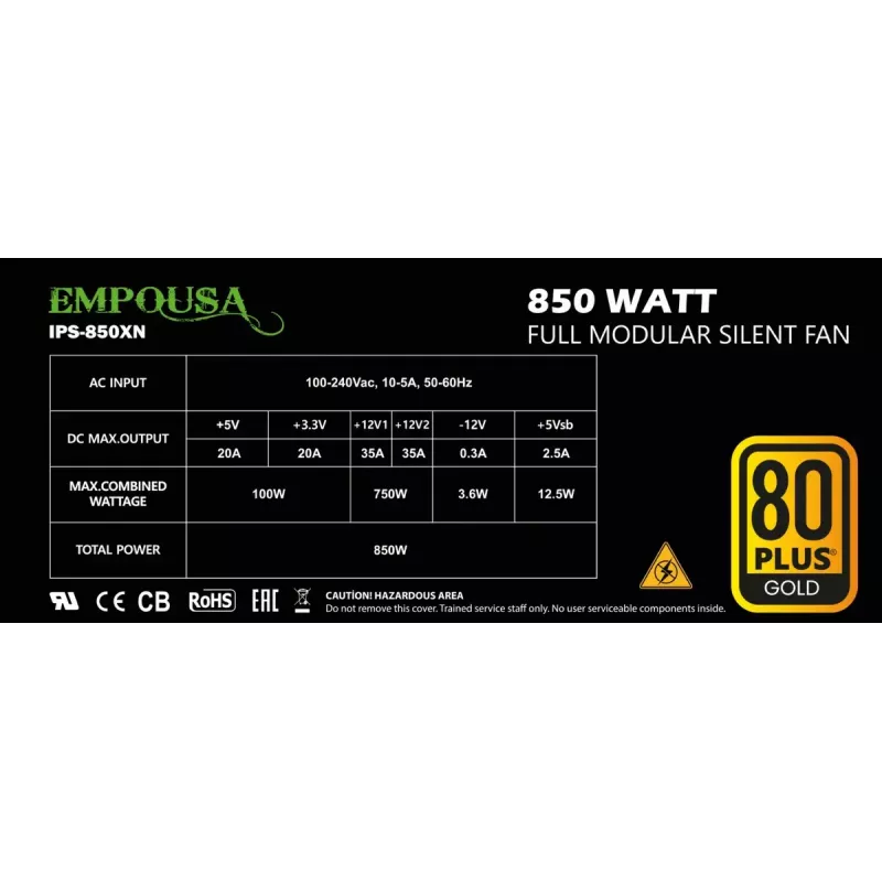 Inca IPS-850XN napájací zdroj 850 W