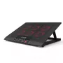 Chladiaci podstavec na notebook Inca INC-601GMS 43,2 cm 6 ventilátorov USB čierny