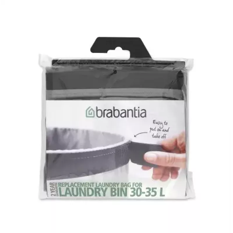 Koš na bielizeň Brabantia 102325 sivý 400x400x600 mm
