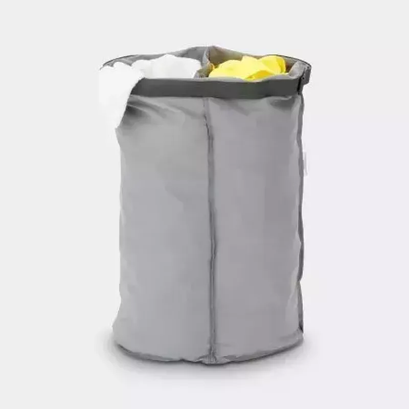 Koš na bielizeň Brabantia 102387 55L oválny bavlna sivá