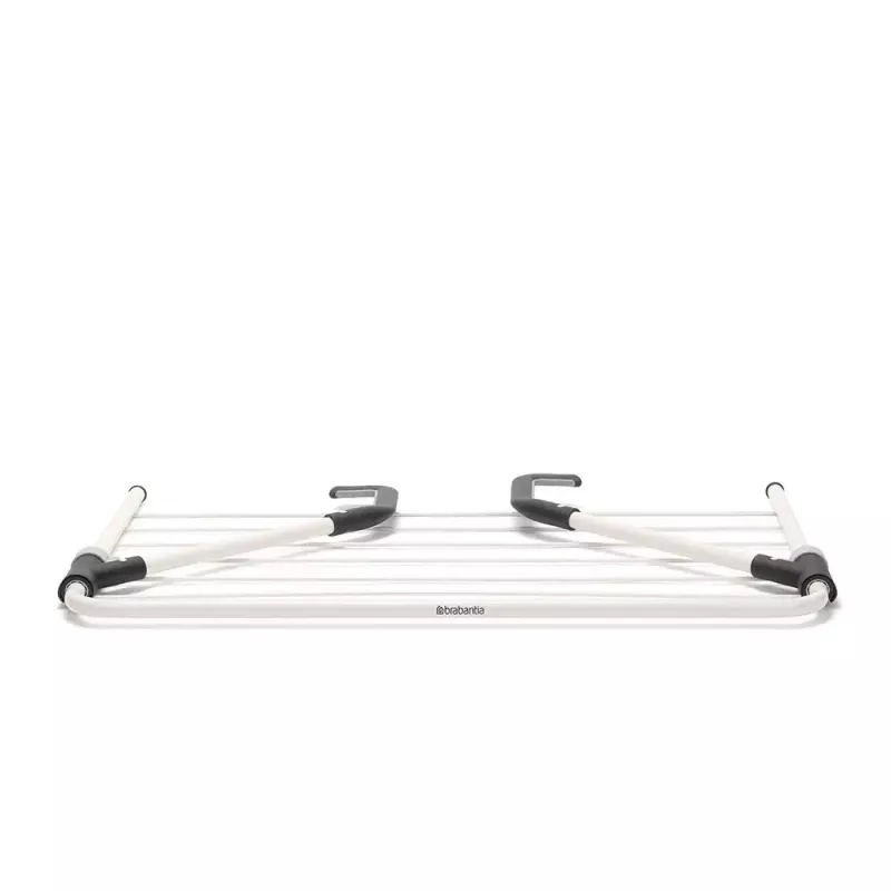 Sušiak na bielizeň s klipom Brabantia 102769 čierny strieborný 710 mm