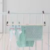 Sušiak na bielizeň s klipom Brabantia 102769 čierny strieborný 710 mm