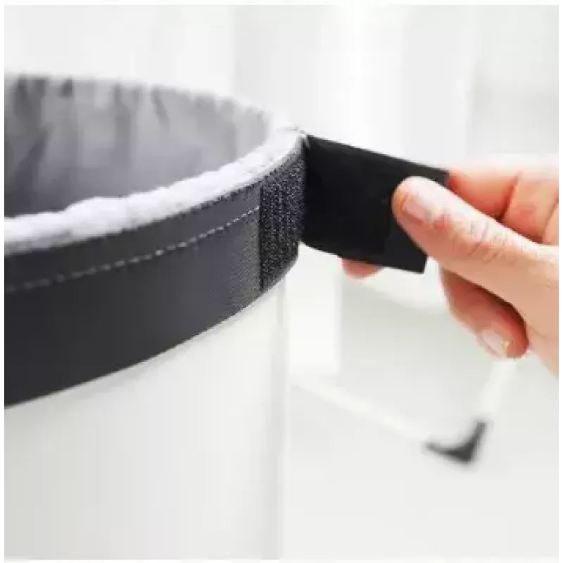 Koš na bielizeň Brabantia 104367 hnedý biely výška 665 mm priemer 30 cm