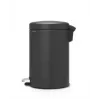 Odpadkový kôš Brabantia 114182 20L okrúhly plast sivý