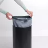 Koš na bielizeň Brabantia 120008 35L okrúhly čierny