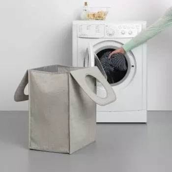 Koš na bielizeň Brabantia 120367 55L obdĺžnikový sivý