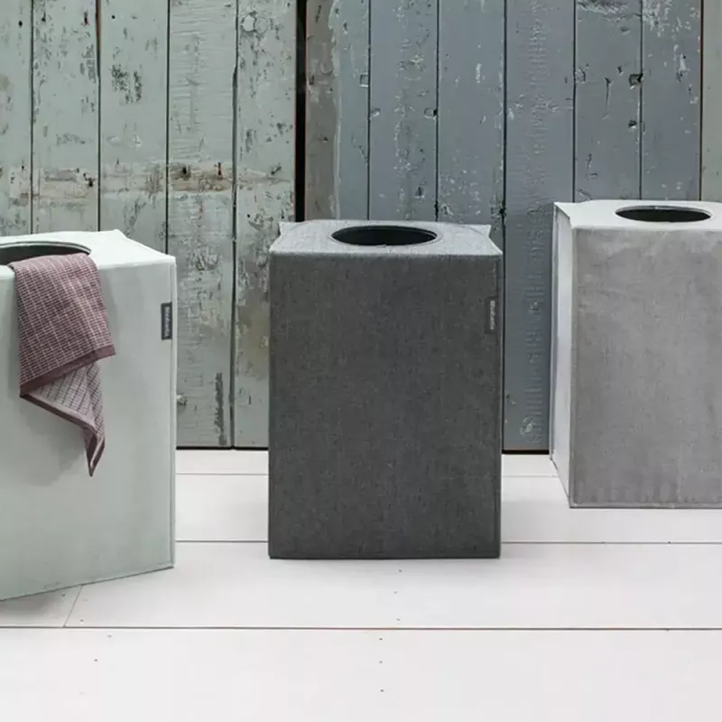 Koš na bielizeň Brabantia 120381 55 l obdĺžnikový čierny