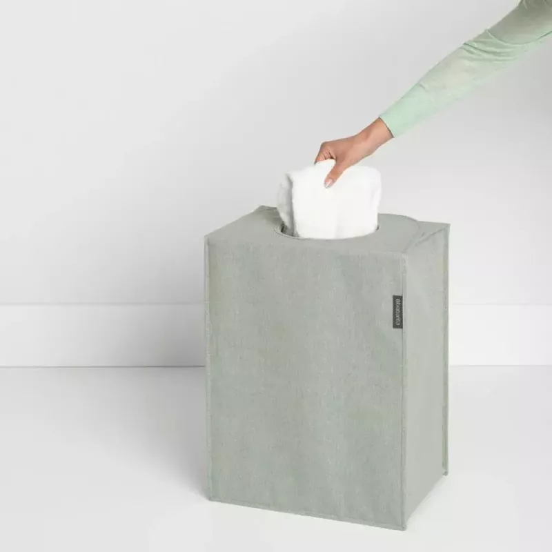 Koš na bielizeň Brabantia 120404 55L obdĺžnikový zelený