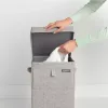 Koš na bielizeň Brabantia 120428 35L obdĺžnikový sivý
