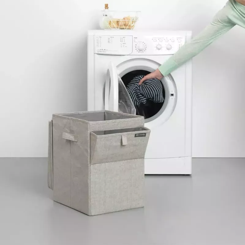 Koš na bielizeň Brabantia 120428 35L obdĺžnikový sivý