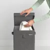 Koš na bielizeň Brabantia 120442 35L obdĺžnikový čierny
