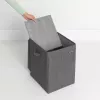 Koš na bielizeň Brabantia 120442 35L obdĺžnikový čierny