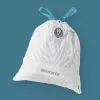 Vrecia na odpad BRABANTIA 137846, objem 45 l, biele, balenie 40 ks
