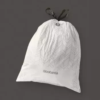 Vrecia na odpad Brabantia 138829 60 l biele 40 ks
