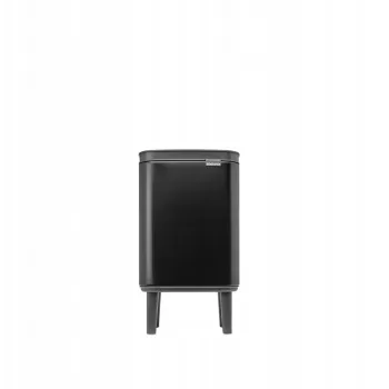 Odpadkový kôš BRABANTIA BO 4L matne čierny, model 22 70 28, 4-litrový odpadkový kôš