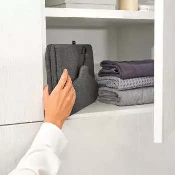 Doska na parné žehlenie BRABANTIA skladacia parná doska 40 x 85 cm čierna vhodná pre parné žehličky hmotnosť 100 g