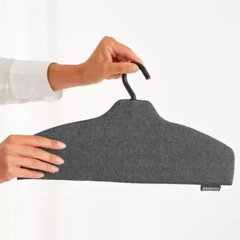 Vešiak na parné žehlenie Brabantia čierny 1 háčik 415 mm