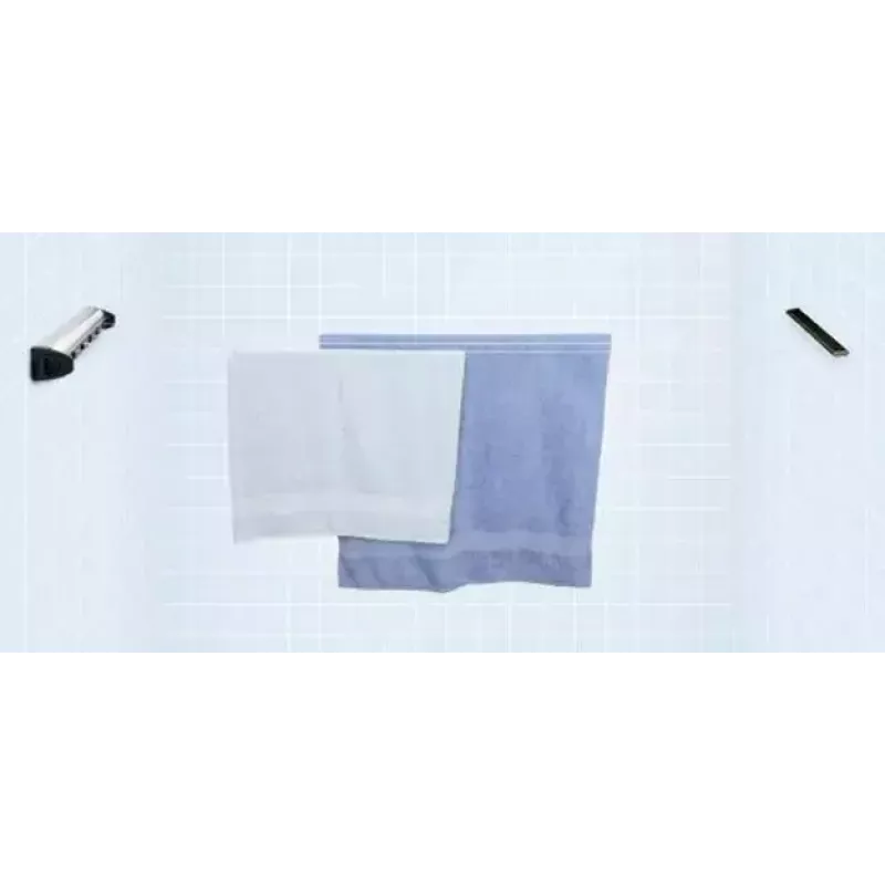 Nástenná šnúra na bielizeň Brabantia Pull-Out Drying Lines Set 2 ks nehrdzavejúca oceľ
