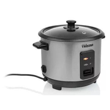 Ryžovar Tristar RK-6146 — objem 1 l, 400 W, čierna/strieborná