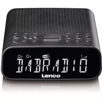 Lenco CR-606BK DAB+ rádiobudík s Bluetooth, čierny