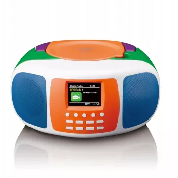 Prenosný CD prehrávač Lenco SCD-861 — kompaktný, prenosný dizajn, prehrávanie CD