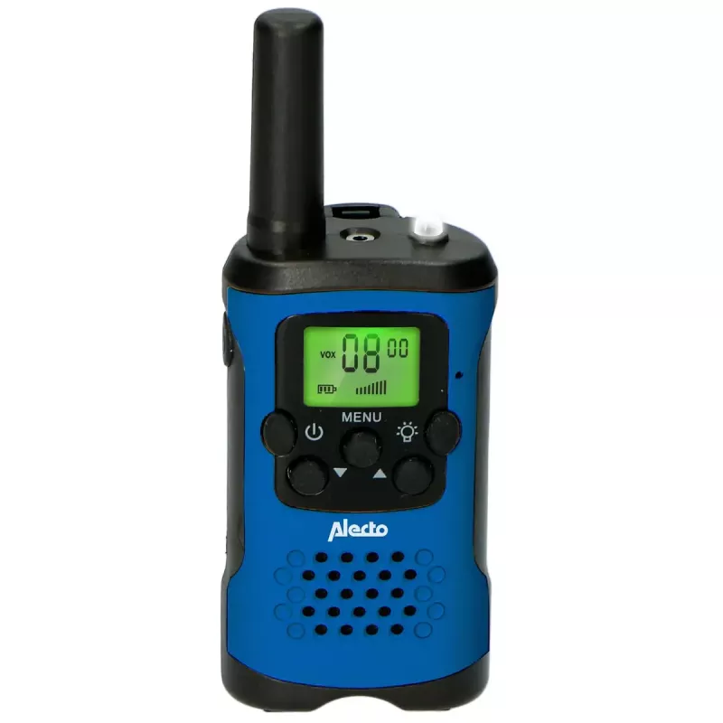 Alecto FR175BW vysielačka 8 kanálov 446 MHz čierna modrá