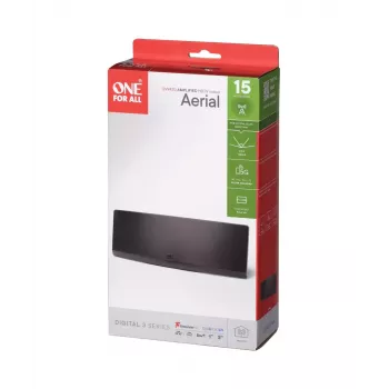 Interiérová anténa One For All Design Line DVB-T Curved EX 45dB 5G
