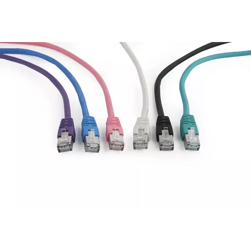 Gembird PP6-1M/B Cat6 FTP patch kábel, RJ-45, 1 m, modrý