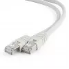 Gembird PP6A-LSZHCU-2M Cat6A S/FTP LSZH patch kábel, RJ-45, 2 m, sivý