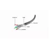 Gembird PP6A-LSZHCU-2M Cat6A S/FTP LSZH patch kábel, RJ-45, 2 m, sivý