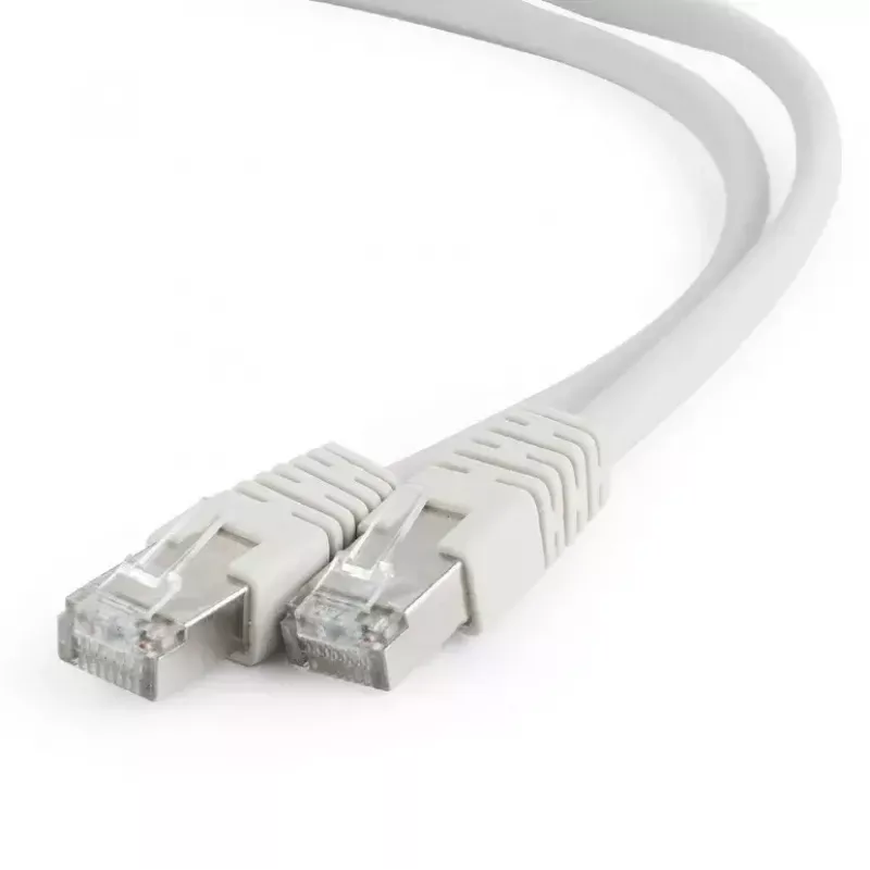 Gembird PP6A-LSZHCU-3M Cat6A S/FTP LSZH patch kábel, RJ-45, 3 m, sivý