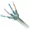 Gembird PP6A-LSZHCU-3M Cat6A S/FTP LSZH patch kábel, RJ-45, 3 m, sivý